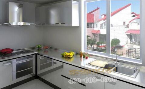 誰說“小戶型”就不能擁有不銹鋼整體櫥柜的？